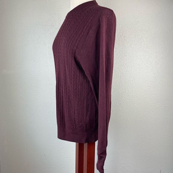 Dockers Maroon Sweater Size M EUC - Picture 3 of 6